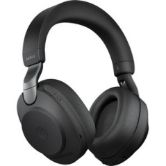 Jabra Evolve2 85 UC USB-C Stereo Bluetooth Headset w/ Charging Deskstand - Black