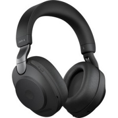 Jabra Evolve2 85 MS USB-C Stereo Bluetooth Headset w/ Charging Deskstand - Black