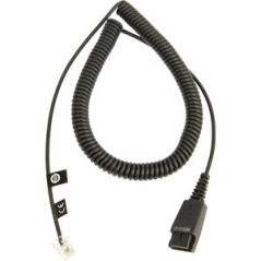 Jabra (8800-01-01) Cord - QD to RJ9, 2m Curly