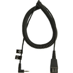 Jabra (8800-01-46) Cord - QD to 2.5mm, 2m Curly