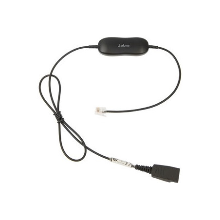  Jabra GN1216 QD to RJ9 Avaya Straight Cord