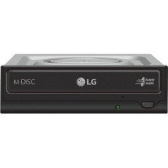 LGE GH24-NSD1 24x Dual Layer Super Multi DVD Burner Black OEM - SATA, M-Disc Support