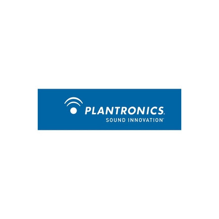PLANTRONICS SPARE CIRCUMAURAL EAR CUSHION (QTY 2), LEATHERETTE