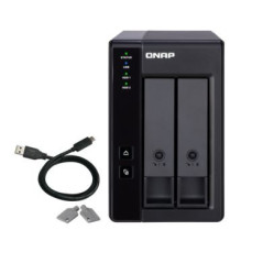QNAP TR-002 2-Bay Diskless USB-C Direct Attached Storage Expansion Unit