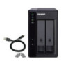 QNAP TR-002 2-Bay Diskless USB-C Direct Attached Storage Expansion Unit