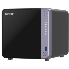 QNAP TS-432X-4G 4-Bay NAS,Alpine AL-524 QC 2.0GHz,4GB RAM(up to 16GB),4x 3.5" SATA,1x10GbE SFP+, 2x 2.5GbE RJ45,1x PCIe Gen3, Su