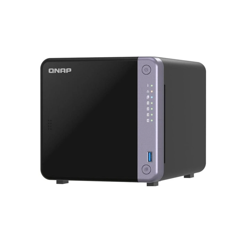 QNAP TS-432X-4G 4-Bay NAS,Alpine AL-524 QC 2.0GHz,4GB RAM(up to 16GB),4x 3.5" SATA,1x10GbE SFP+, 2x 2.5GbE RJ45,1x PCIe Gen3, Su
