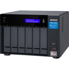 QNAP TVS-672XT-I3-8G 6 Bay Diskless NAS i3-8100T 4 Core 3.1GHz 8GB