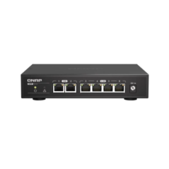 QNAP QSW-2104-2T 2-Port 10GbE 4-Port 2.5GbE Unmanaged Desktop Switch