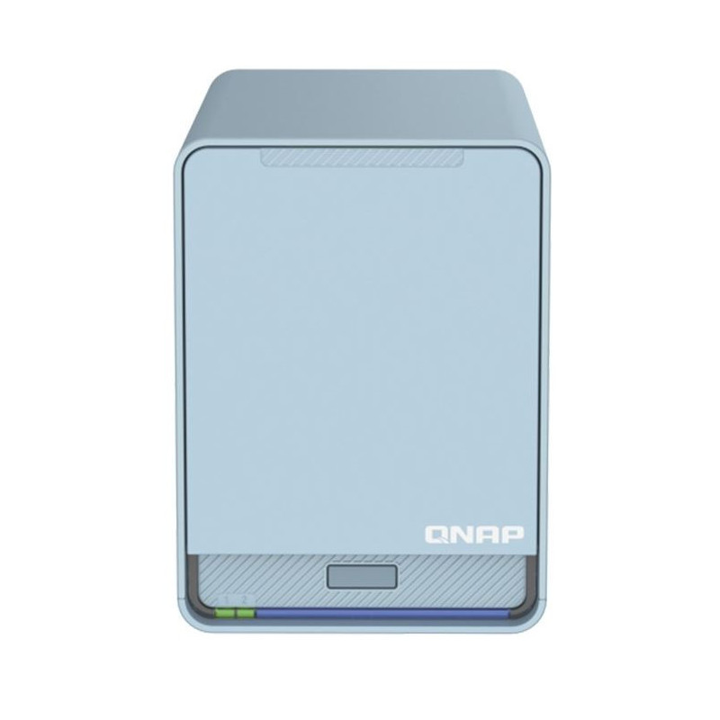 QNAP QMiroPlus-201W, WiFi Mesh Tri-band home SD-WAN router, with 2 x 2.5" SSD hardisk and embaded QTS inside, for smart home and