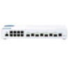 QNAP QSW-M408-4C 8-Port GbE RJ45 & 4-Port 10GbE SFP+ Combo Managed Switch