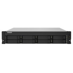 QNAP TS-832PXU-RP-4G 8-Bay 2U rackmount NAS Cortex-A57 quad-core 1.7GHz CPU, 4GB DDR4 UDIMM RAM (max 16GB), SATA 6Gb/s, redundan