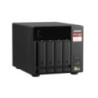 QNAP TS-473A-8G 4-Bay NAS, AMD V1500B quad-core 2.2 GHz processor, 8GB DDR4 RAM (max 64GB), 4x 2.5"/3.5" + 2x M.2 2280 PCIe Gen3