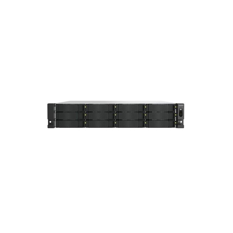 QNAP TS-h1277AXU-RP-R5-16G, AMD Ryzen 5 7000 series 6C12T(boost up to 5.1 GHz), 16 GB DDR4 memory (1 x 16 GB),redundant power, 5