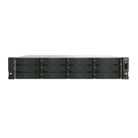 QNAP TS-h1277AXU-RP-R5-16G, AMD Ryzen 5 7000 series 6C12T(boost up to 5.1 GHz), 16 GB DDR4 memory (1 x 16 GB),redundant power, 5