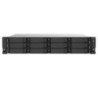 QNAP TS-1273AU-RP-8G 12-bay rackmount NAS, AMD Ryzenâ„¢ Embedded V1500B quad-core 2.2 GHz processor, 8GB DDR4 RAM (max 32GB), 3y