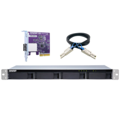 QNAP TL-R400S 4 Bay 1U Rackmount SATA Storage Expansion Enclosure