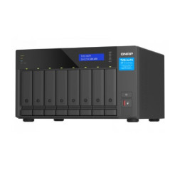 QNAP 8-Bay Nas (No Disk) Intel 6-Core 2.5Ghz - 32GB - 2.5GBe(2) - M.2(2) - Pcie - Twr - 3Yr Wty