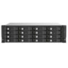 QNAP TL-R1620Sep-RP 16-bay 3U rackmount SAS 12Gbps JBOD expansion enclosure with SAS expander, 2.5"/3.5" SAS 12Gbps & SAS/SATA 6