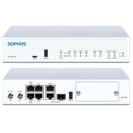 Sophos SD-RED 60 Rev.1 Appliance (with AU power supply)