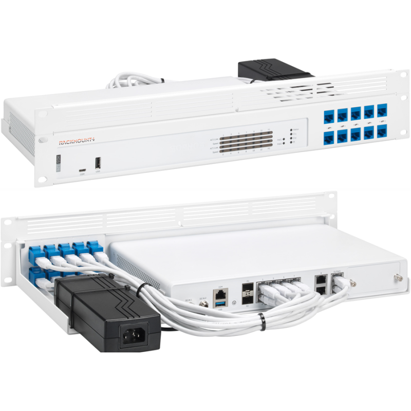 Rackmount.IT Rack Mount Kit for Sophos XGS 116 / 118 / 126 / 128 / 136 / 138 (1.3U or 2U)