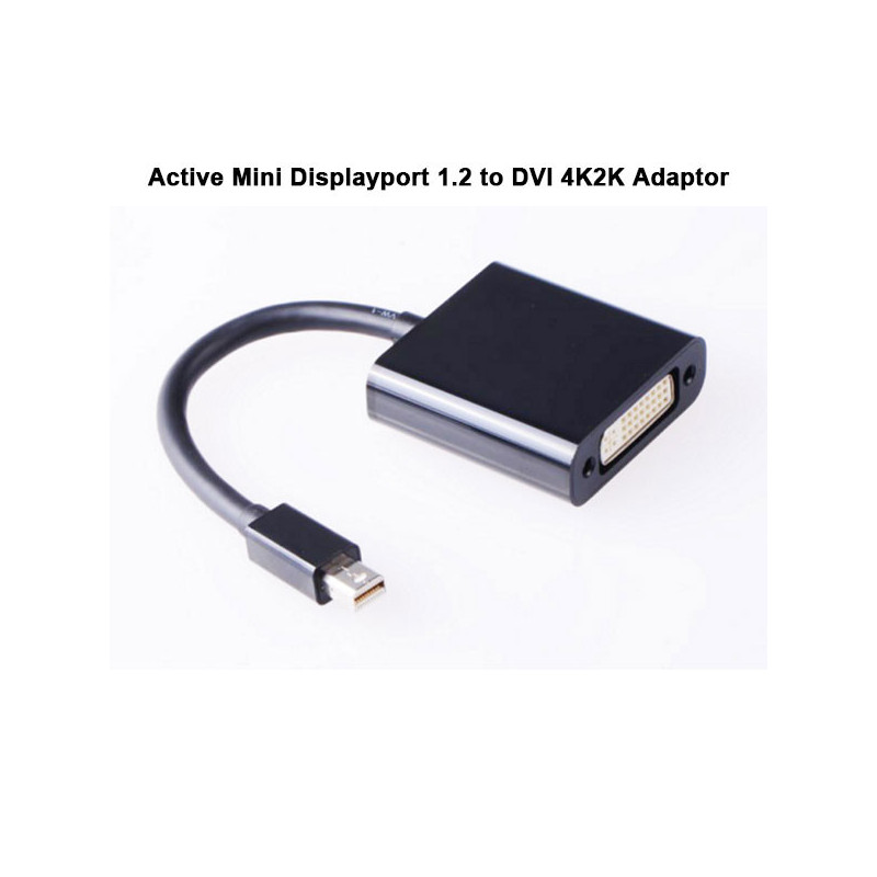 Active Mini Displayport 1.2 to DVI 4K2K Adaptor