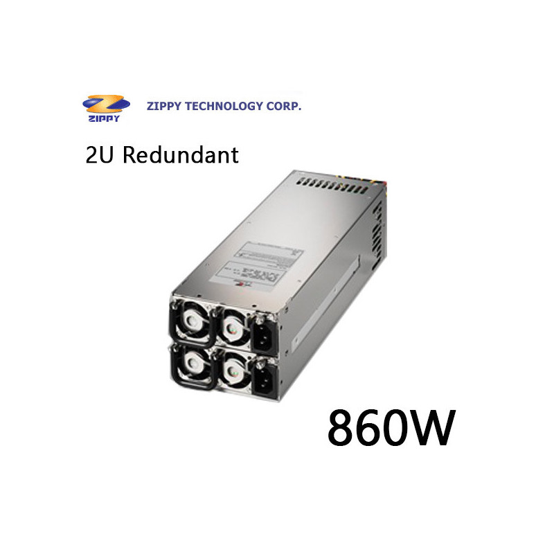 ZIPPY 2U REDUNDANT PSU 860W G1W2-5860V3V