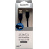 PQI  U-Cable USB Type-C To Standard Typd A 100Cm for Data sync & Charge