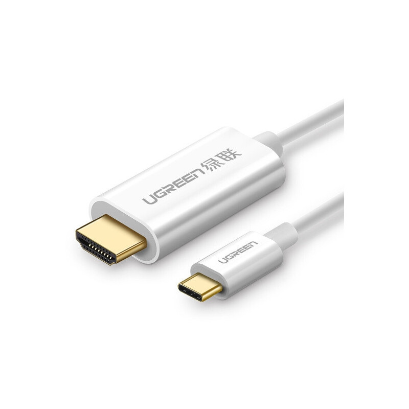 UGreen TypeC to HDMI 1.5M Cable White 30841