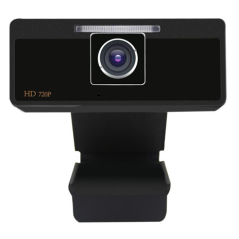 HIGH QUALITY FULL HD 720P USB2.0 WEBCAM BLACK