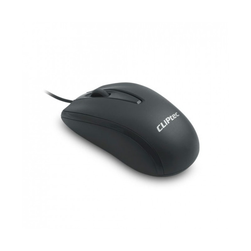 CLiPtec XILENT SCROLL - 1200DPI SILENT OPTICAL MOUSE - Black