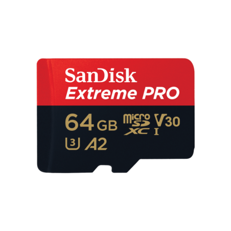 SanDisk 64GB Extreme PRO microSDXC UHS-I Card SDSQXCU-064G-GN6MA
