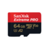 SanDisk 64GB Extreme PRO microSDXC UHS-I Card SDSQXCU-064G-GN6MA