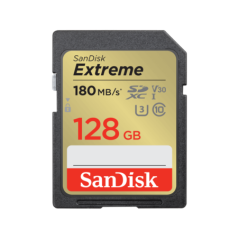SanDisk 128GB Extreme SD UHS-I Card SDSDXVA-128G-GNCIN