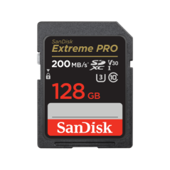 SanDisk 128GB Extreme PRO SDHC And SDXC UHS-I Card SDSDXXD-128G-GN4IN