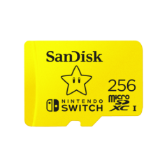 SanDisk 256GB Nintendo-Licensed microSD Card for Nintendo Switch SDSQXAO-256G-GN3ZN