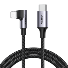 UGREEN 60763 90 Degree USB-C to Lightning Cable 1M