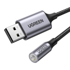 UGREEN 30757 USB to 3.5mm Audio Jack Sound Card Adapter