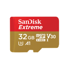 SanDisk 32gb Extreme microSD Card for Mobile Gaming SDSQXAF-032G-GN6GN