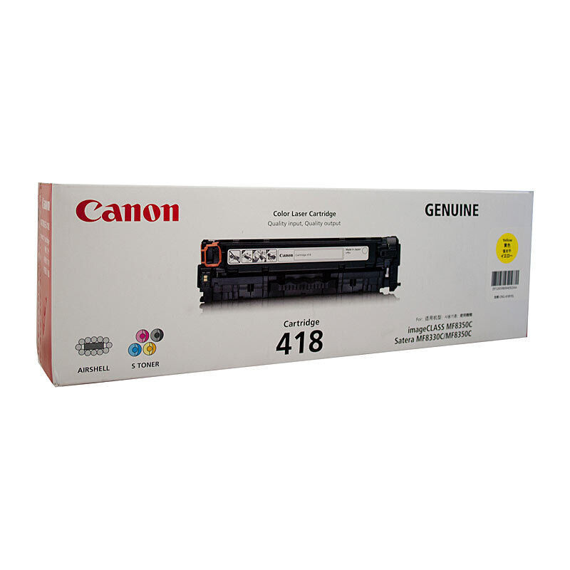 CART418Y YELLOW TONER CART MF8350CDN