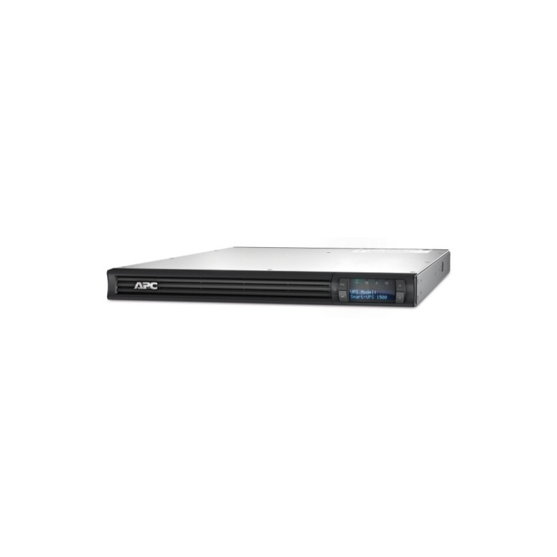 APC SMART UPS (SMT), 1500VA, IEC(4), USB, SERIAL, SMART SLOT, LCD, 1U RACK, 3YR WTY