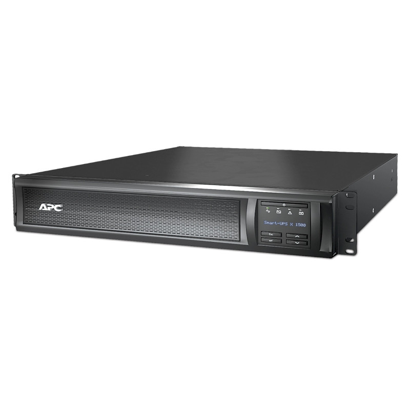 APC SMART UPS (SMX), 1500VA, IEC(8), EXT BATT(0/5), SMART SLOT, LCD, 2U RACK/TWR, 3YR