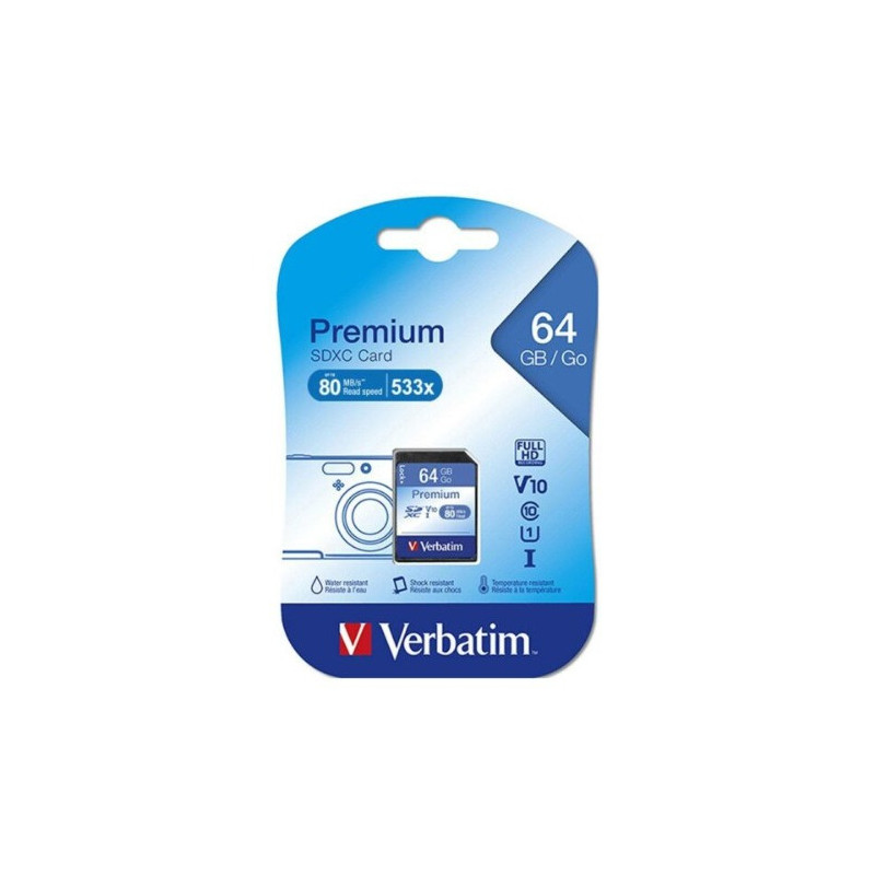 Verbatim SDXC 64GB (Class 10 UHS 1)