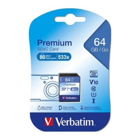 Verbatim SDXC 64GB (Class 10 UHS 1)