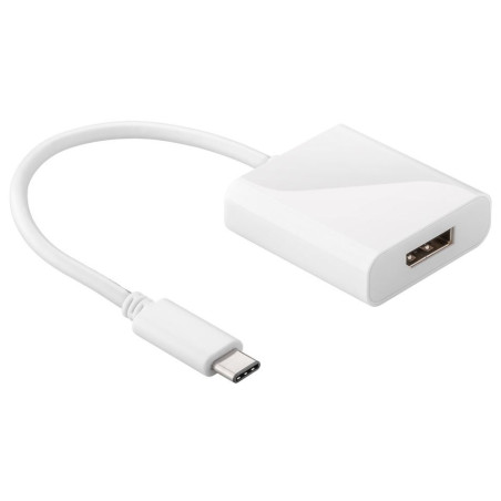 Astrotek USB3.1 Type-C USB-C to DP DisplayPort Converter Adapter Cable supports 4K UHD for iPad Pro Macbook Air Samsung Galaxy M