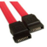 Astrotek SATA Data Cable 50cm 7 pins to 7 pins Straight 26AWG Red