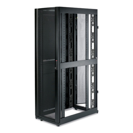 APC NETSHELTER SX 42U 600MM WIDE X 1070MM DEEP ENCLOSURE W SIDES BLACK