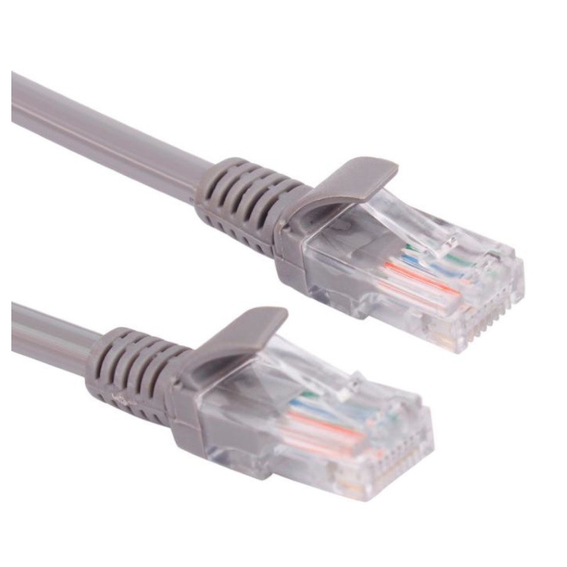 Hypertec 0.5m CAT5 RJ45 LAN Ethenet Network Grey Patch Lead  (LS)