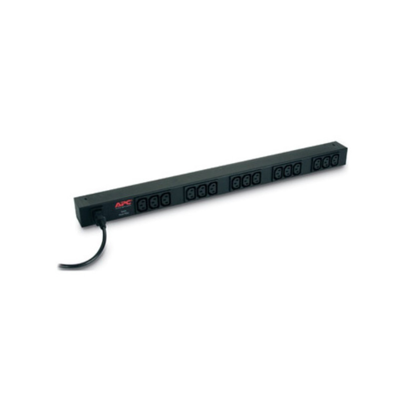 APC BASIC VERTICAL PDU, 240V, 10A, 2.3KW, C13(15), IEC-320, 2YR