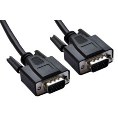10m VGA Cable - 15 pins Male to 15 pins Male for Monitor PC Molded